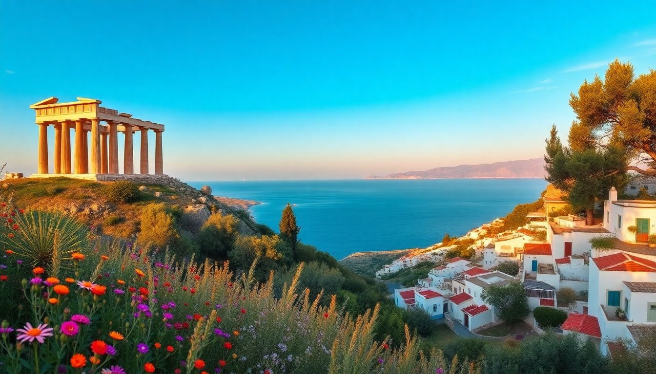 Tourism in Greece: A Journey Through Unique Monuments and Natural Scenery
