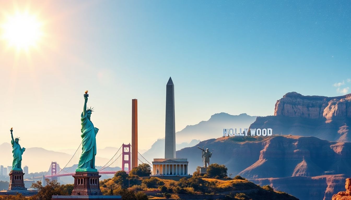 The most famous tourist places in the United States